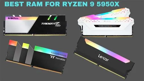 What ram speed for 5950x?