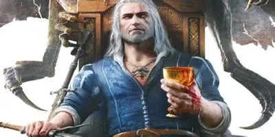 What is the witcher always drinking?