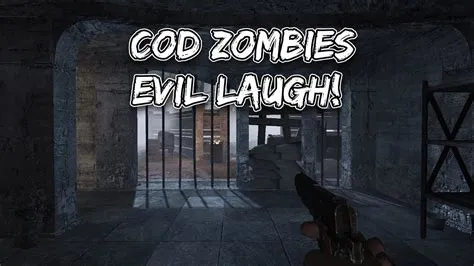 Who laughs at the end of cod zombies?