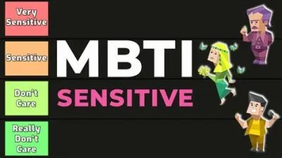 Which mbti is least sensitive?