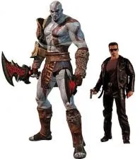 How big is kratos compared to a human?