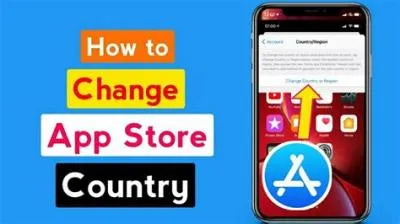 Why i cannot change my app store country?