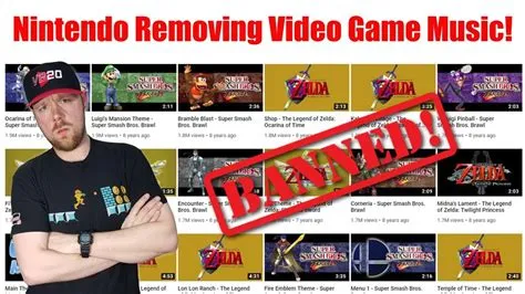 Why is nintendo removing music?