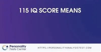 Is 115 a good iq score?