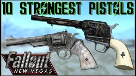 What is the strongest pistol in fnv?