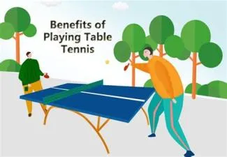 What are the benefits of playing table tennis quora?