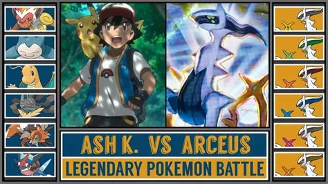 What legendaries did ash beat?