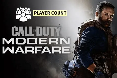 What was the peak player count for call of duty modern warfare 2?