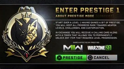 What level is prestige 4 in mw2?