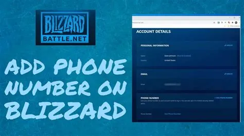 Does battle.net require phone number?