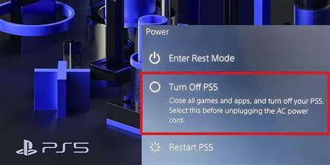 How do i force my ps5 to turn on?