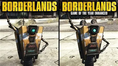 What is the difference between borderlands enhanced and regular?