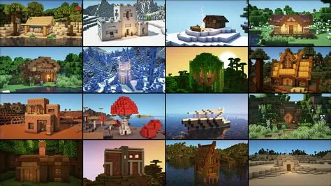 What is the 17 biomes in minecraft?