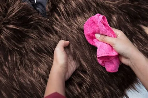 Is it okay to wash fur?