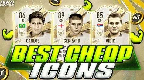 What is the cheapest icon in fifa 23?