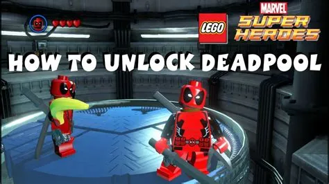 Can you unlock deadpool in lego marvel super heroes 2?