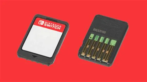 How do nintendo switch cartridges work?