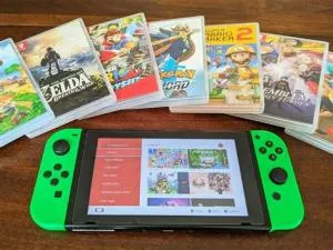 Can you share digital switch games?