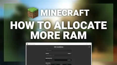 How much ram should i allocate to minecraft if i have 8 gigs?