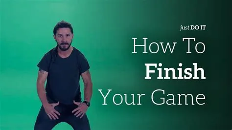 Is it ok not to finish a video game?