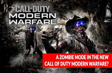 Does modern warfare have zombies?