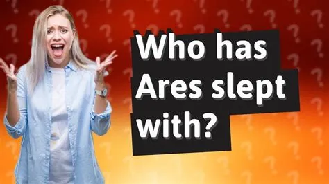 Who slept with ares?