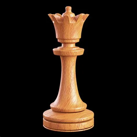 Where does the queen go in chess?