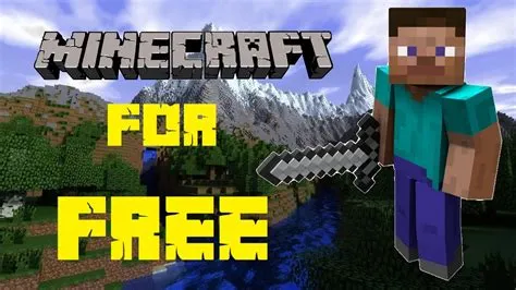 Can i get minecraft java edition for free?