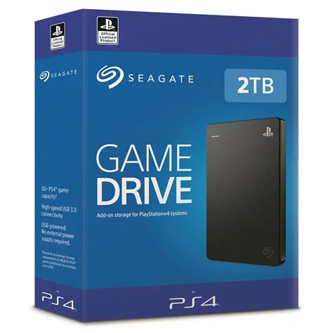 Is seagate 2tb compatible with ps4?