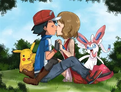 Did may kiss ash?