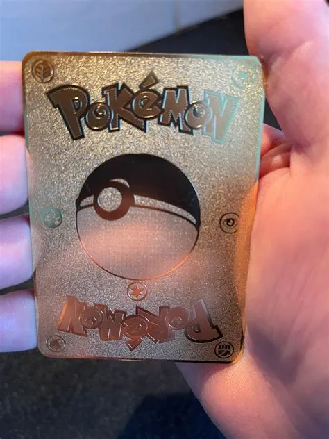 What pokemon card is gold?