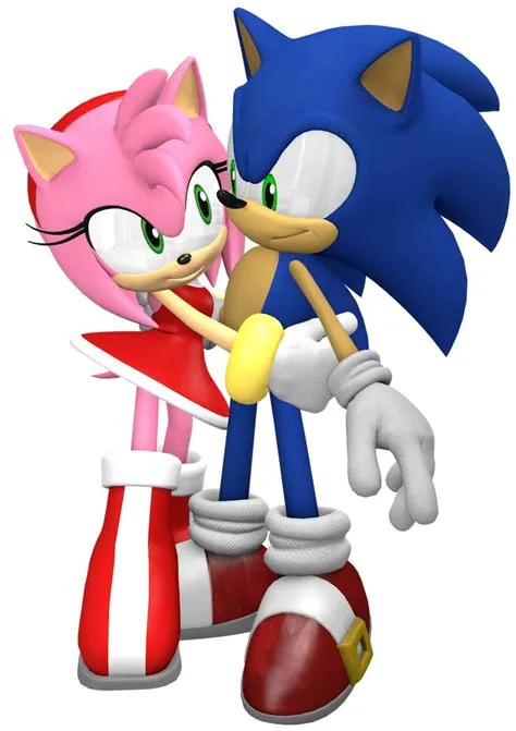 Why does amy hug sonic?