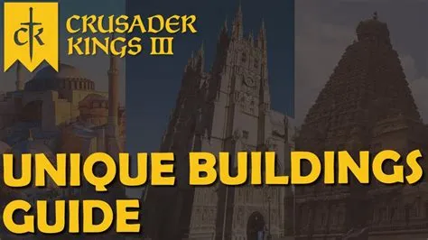 What is the max building slots in crusader kings 3?