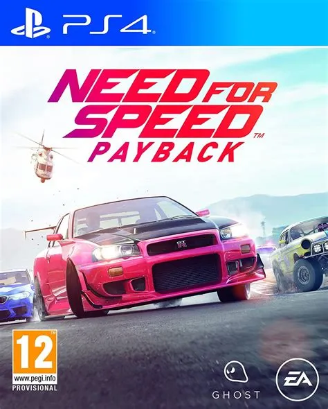 How big is nfs payback ps4?