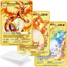 Is a gold pokémon card rare?