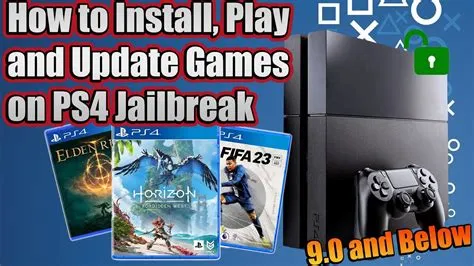 Can you still play games with a jailbroken ps4?