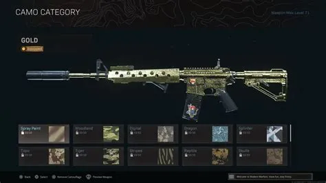 What is the final camo in cod?