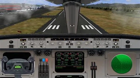 Is flight simulator in 3d?