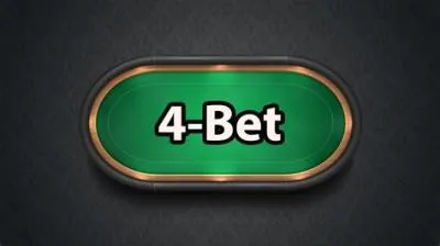 What is a 3 bet and 4-bet in poker?