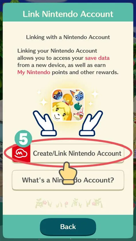 How do i link my nintendo account to animal crossing?