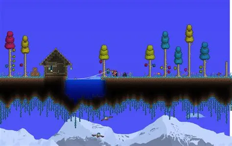 Is the world of terraria infinite?