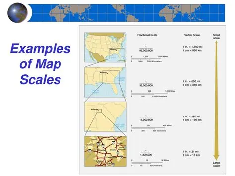 Is 1 10000 a small scale map?