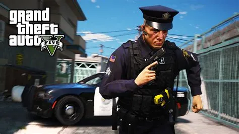 Can i work as a police in gta?