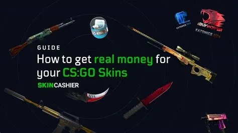 Can you sell steam skins for real money?