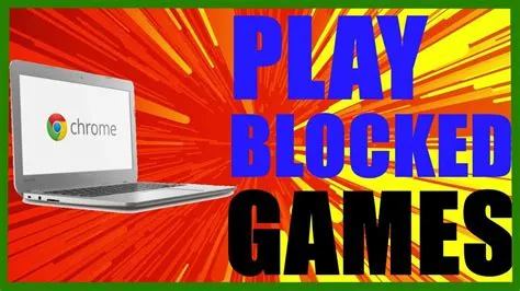 How do i unblock games on my chromebook at school?