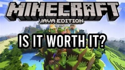 Is minecraft worth it on pc?