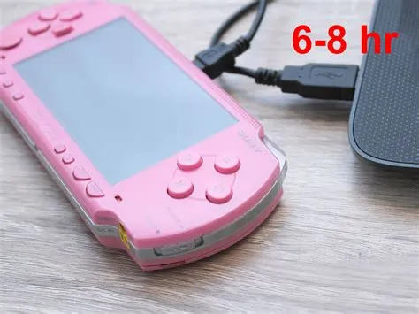 How long does a psp take to charge?