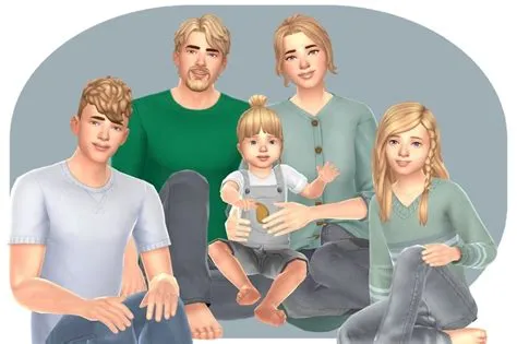 Can you have 2 families in sims 4?