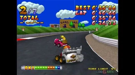 Is mario kart on ps1?