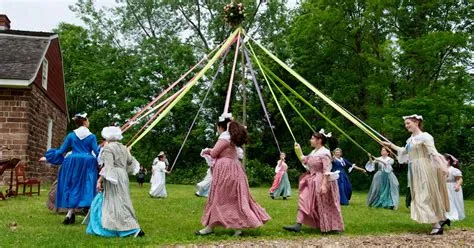 What is a mayday pole?